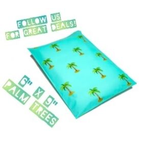 50 Palm Trees 6x9 Poly Mailers